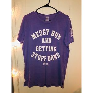 PINK Campus tee (fits like a L)